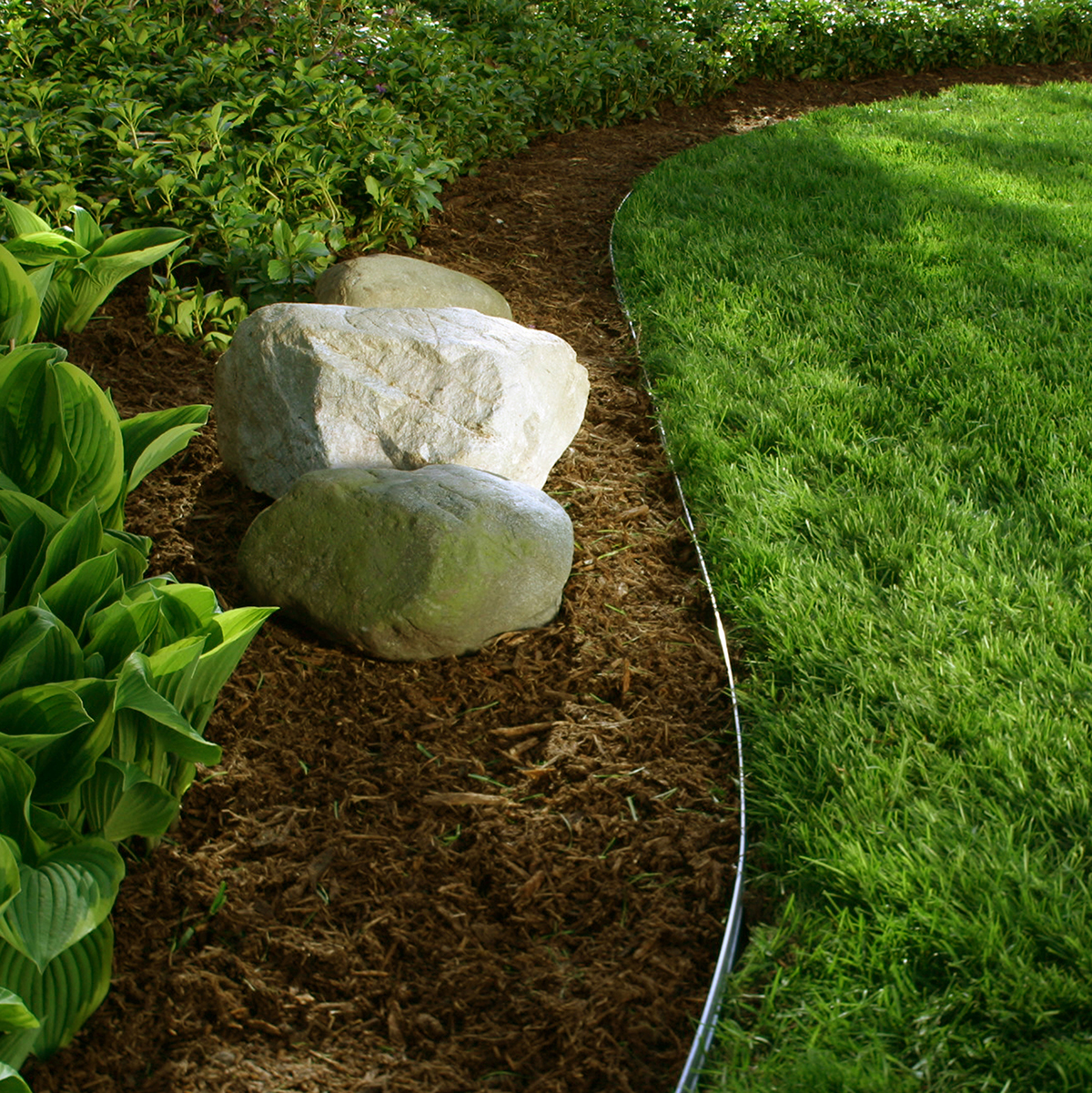 Permaloc Aluminum Edging - Landscape Bed