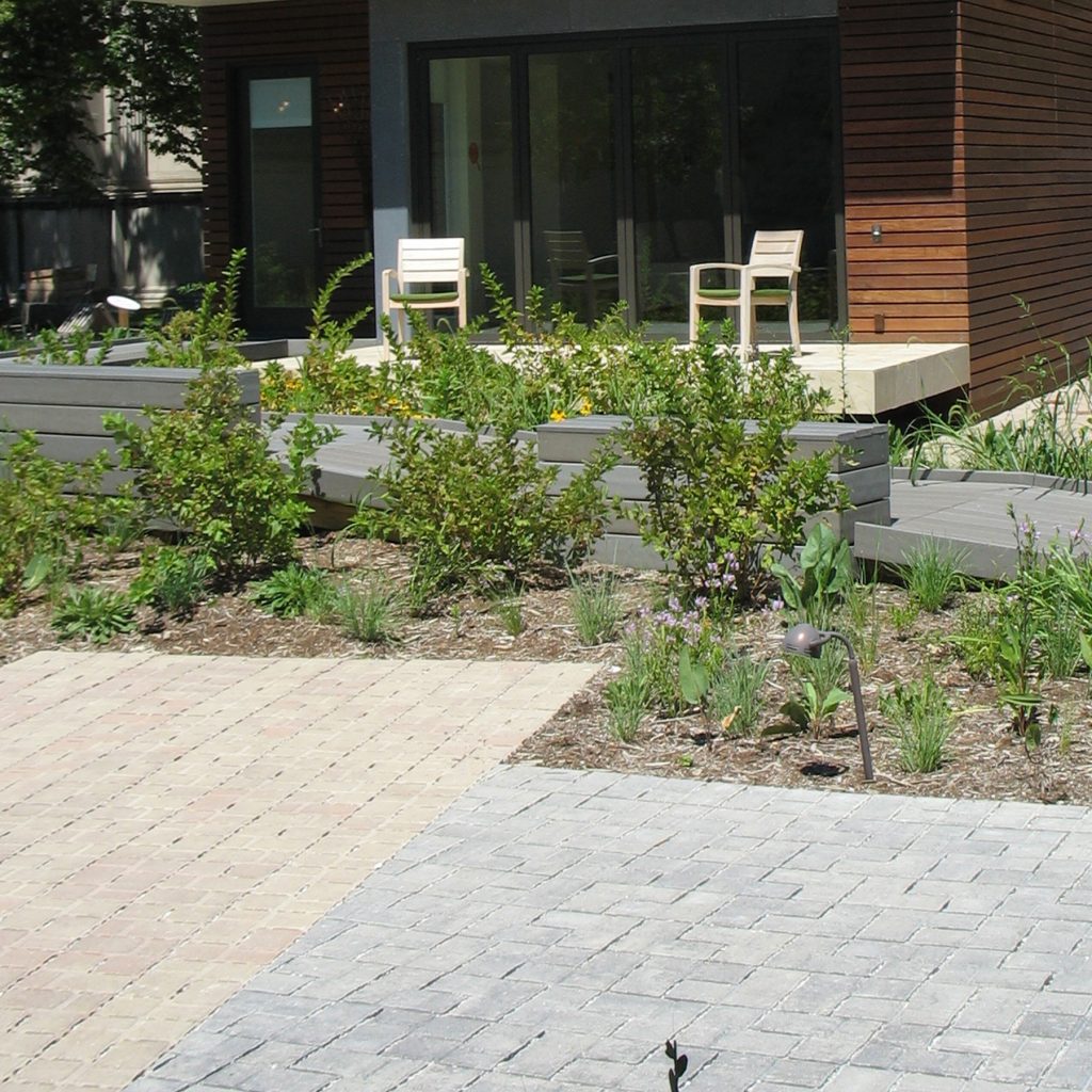 Permaloc Aluminum Edging Restraint - Permeable Pavement